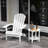 Classic Outdoor Side Table HIPS Patio Tables Set of 2-729663436