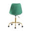 Chaise de bureau pivotante en velours Haisley-583451530