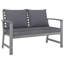 Chaise longue avec coussins 4 pièces-923268756