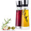 Glass Oil & Vinegar Cruet Set