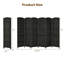Nancyjo 107.5'' W x 71'' H 6 - Panel Solid Wood Folding Room Divider-917281457