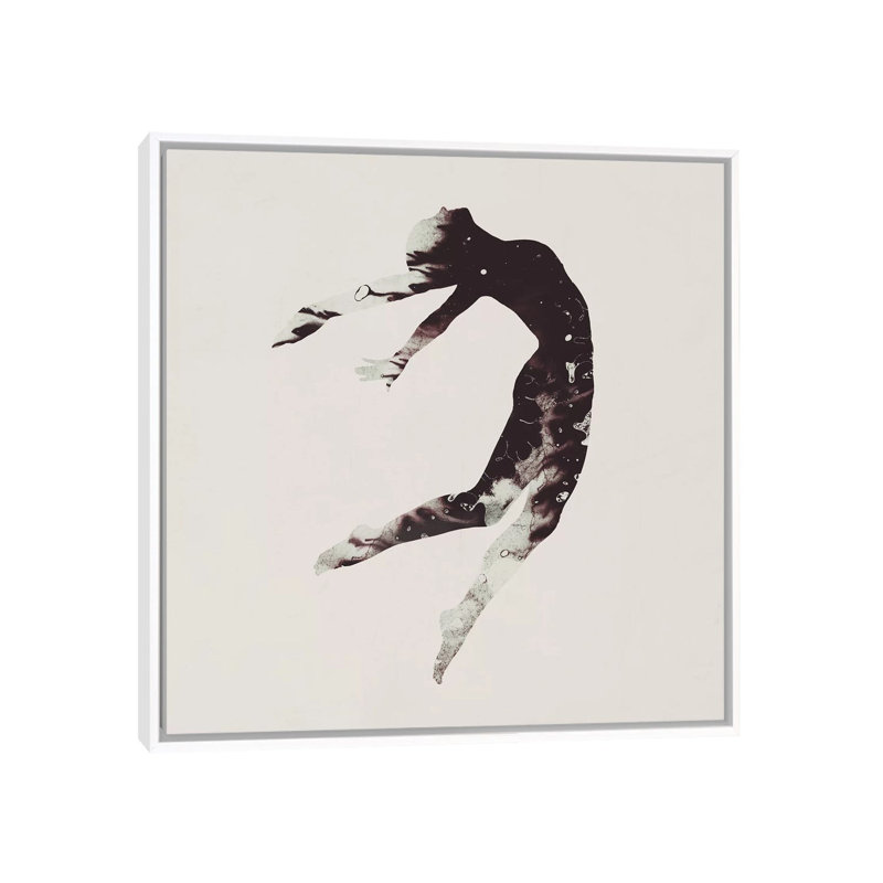 «Float Away I» par Daniel Taylor - reproduction d'art, Toile blanche encadrée, H 18 po x l 18 po x 1,5 po