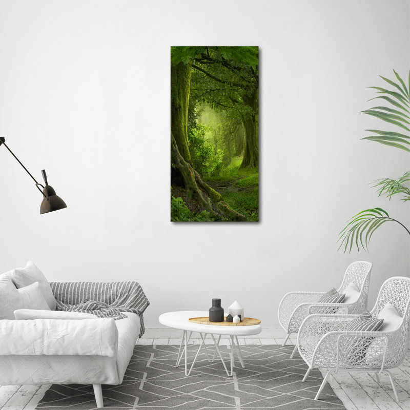 Tropical Jungle - Wrapped Canvas Print