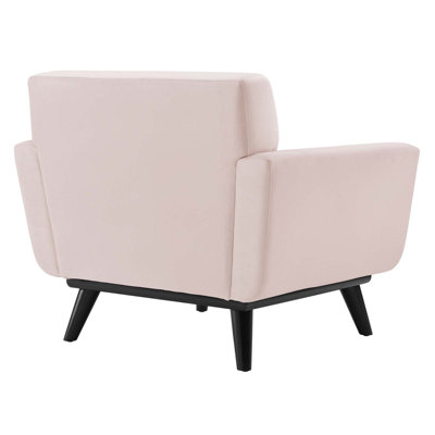 Modway Engage Channel Tufted Performance Velvet Armchair