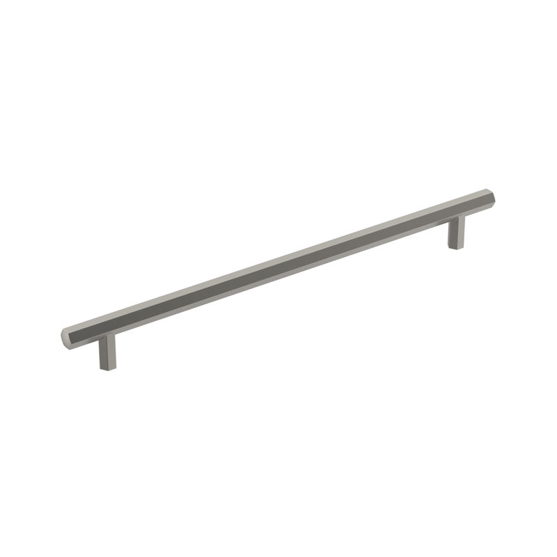 Caliber Bar Pull, Satin Nickel, 10 1/16"