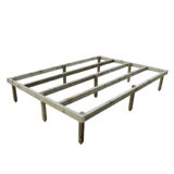 9 ft. W x 5 ft. D  Timber Shed Base