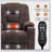 Large Power Lift Recliner Chair with Massage and Heat for Elderly-485952166