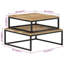 Kohen Solid Coffee Table-1094271565