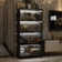 4-Layer Glass Door Display Case With LED Light