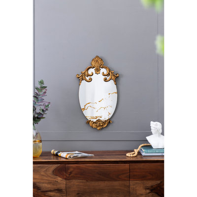 Miroir ovale 26 po x 15 po