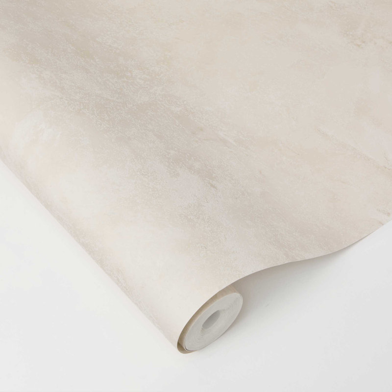 Faux Roman Clay Textured Peel and Stick Wallpaper by Pure Salt, Beige