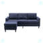 Canapé modulaire réversible avec repose-pieds Karwan