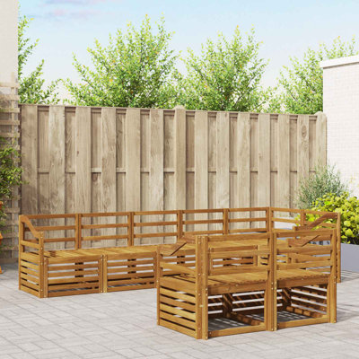 304cm Wide Patio Sectional Set