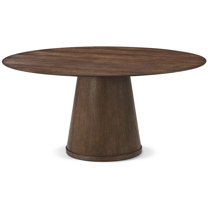 Madrid/WRC Dining Table, 30" H x 62.99" L x 62.99" W, Brown
