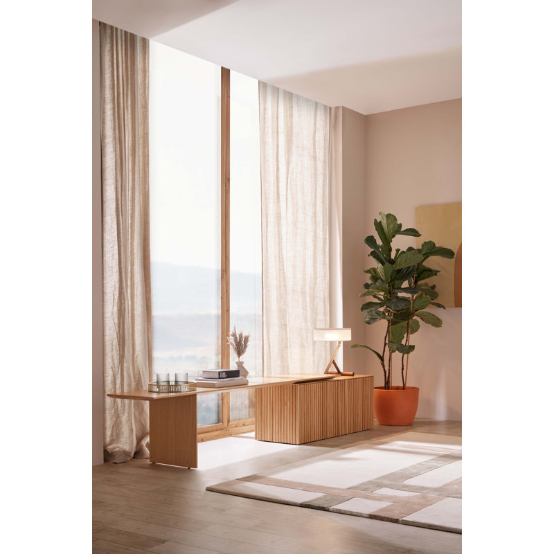 159.8'' W Sideboard, Super Matte Oak