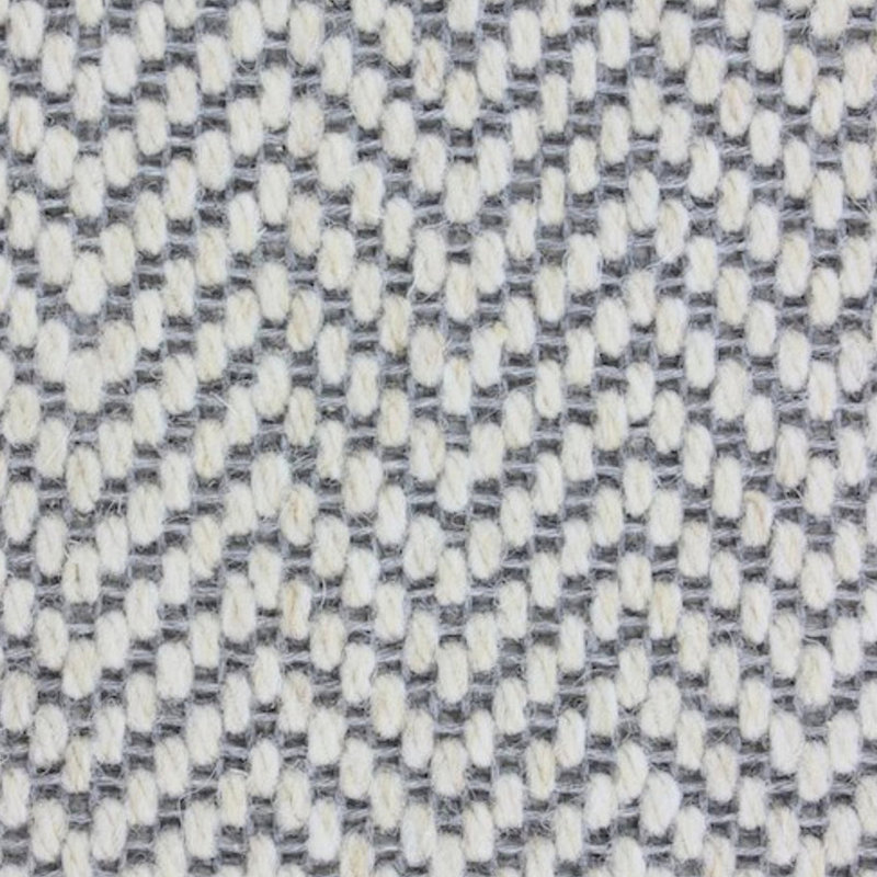 Stair Runner Chevron / Zig Zag Wool Looped / Hooked Area Rug, Runner 70 x 600 cm