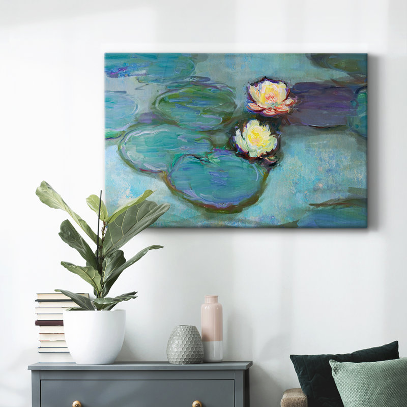 Paysage rétro - CLV III, H 33 po x l 49 po x P 1,5 po, Toile tendue