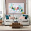 «Vibrant Rings», art mural encadré sur toile