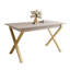 Courtnay Extendable table 140 cm, "X" legs-1857684750