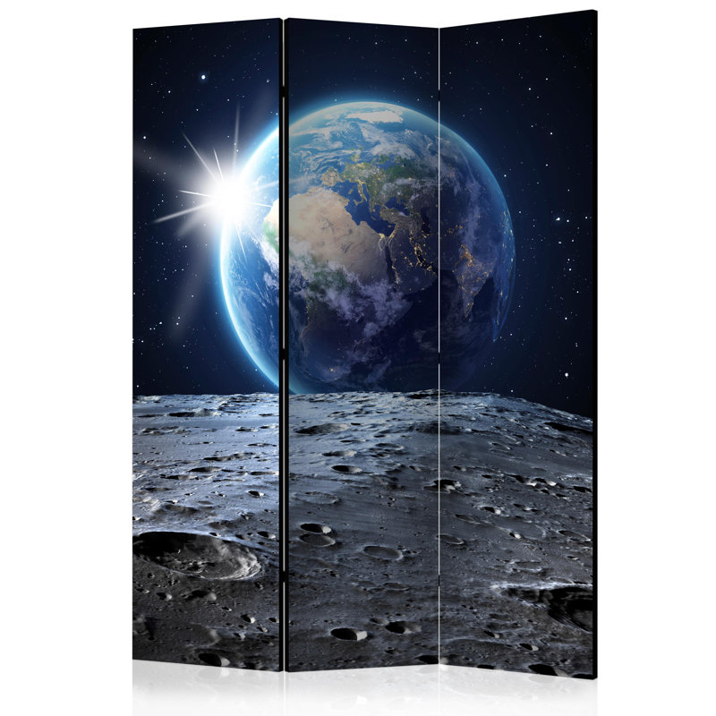 Garo 172cm H Folding Room Divider, 3