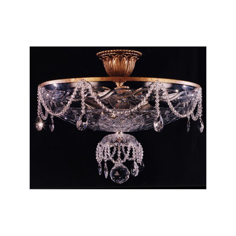 Ballance Crystal Semi Flush Mount
