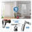 Enriko Adjustable Single Curtain Pole-404615141-404615140