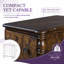 Grande commode à 4 tiroirs avec pieds en bois massif Rundelle Farmhouse-133672509