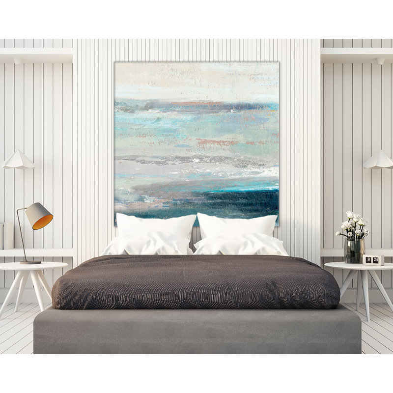 « cabana ondulations ii », reproduction sur toile tendue