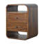 Table de chevet 2 tiroirs Crinu