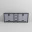 Meuble-lavabo double gris foncé 84 po X P 22 po D-117970833-117970834