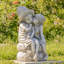 Statue garçon et fille Sweet Country-1685708272