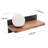 Cahmari Globe LED Wallchiere with Wireless Charger-1210969719