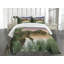 Ambesonne Jurassic Bedspread Dinosaur in the Jungle-101639652