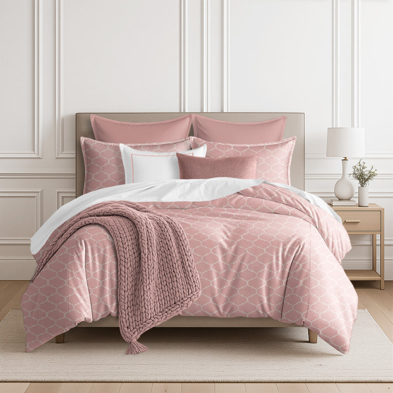 Ensemble de couvre-lit Roselyn, Couvre-lit pour grand lit super + 2 taies décorat