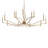 14 - Light Steel Dimmable Classic / Traditional Chandelier-1949467362