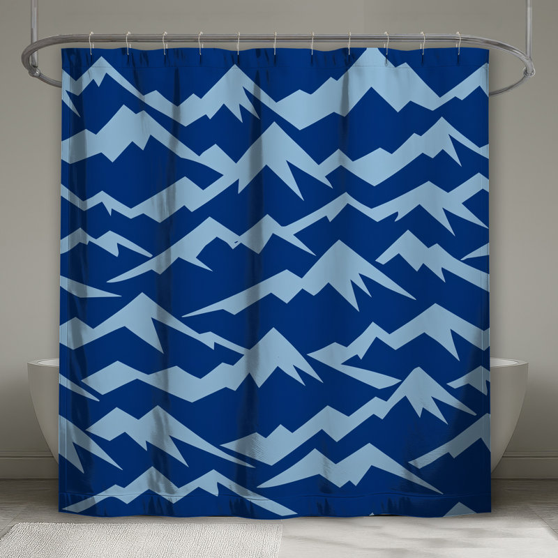 Rideaux de douche Blue Mountain, L 70 po x H 72 po