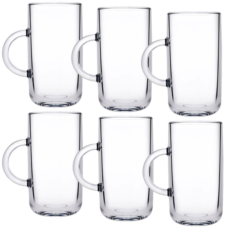 Antonita Glass Coffee Mug, 9.13 oz.