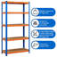 90cm W Steel Shelving Unit-751756391