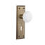 New York Plate with Decorative Keyhole and White Porcelain Door Knob-1746843703-1750303944