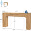 Farmhouse Console Table, Long Wood Entryway Table Behind Couch-228028255-228028252