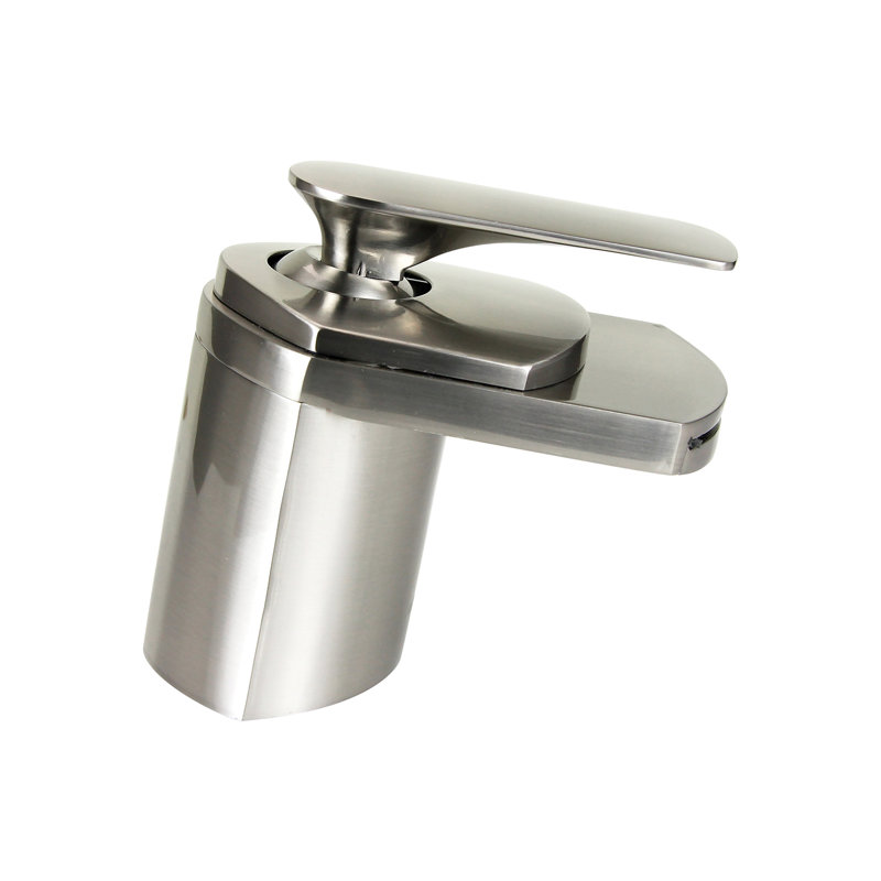 Single-handle Bathroom Faucet, Brushed Nickel