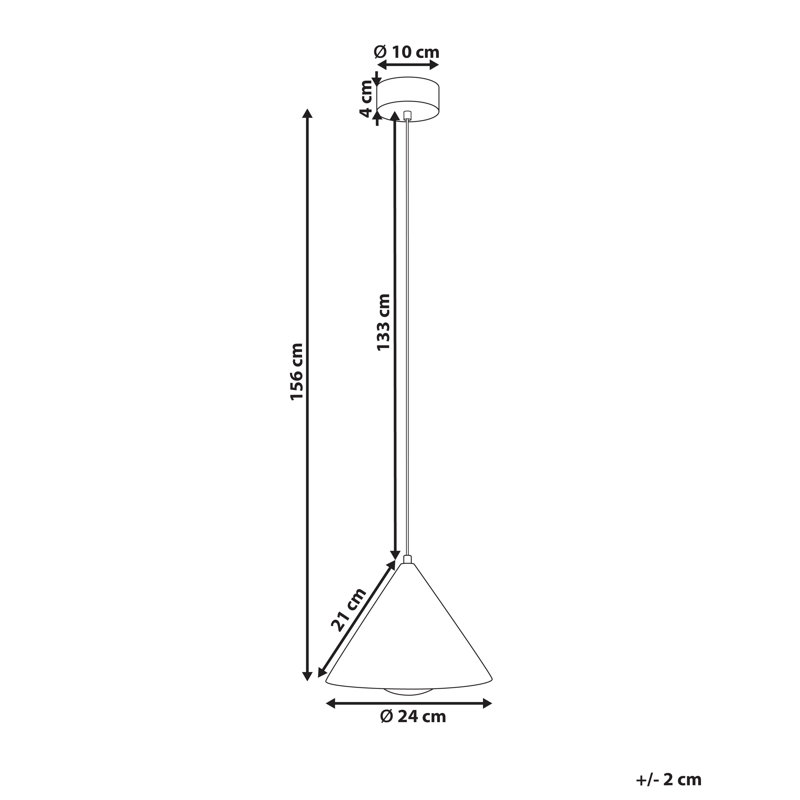 1 - Light Matte Novelty Pendant, White