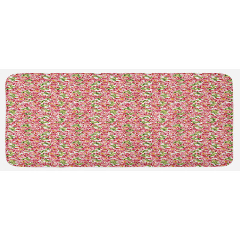 Tapis de cuisine romantique