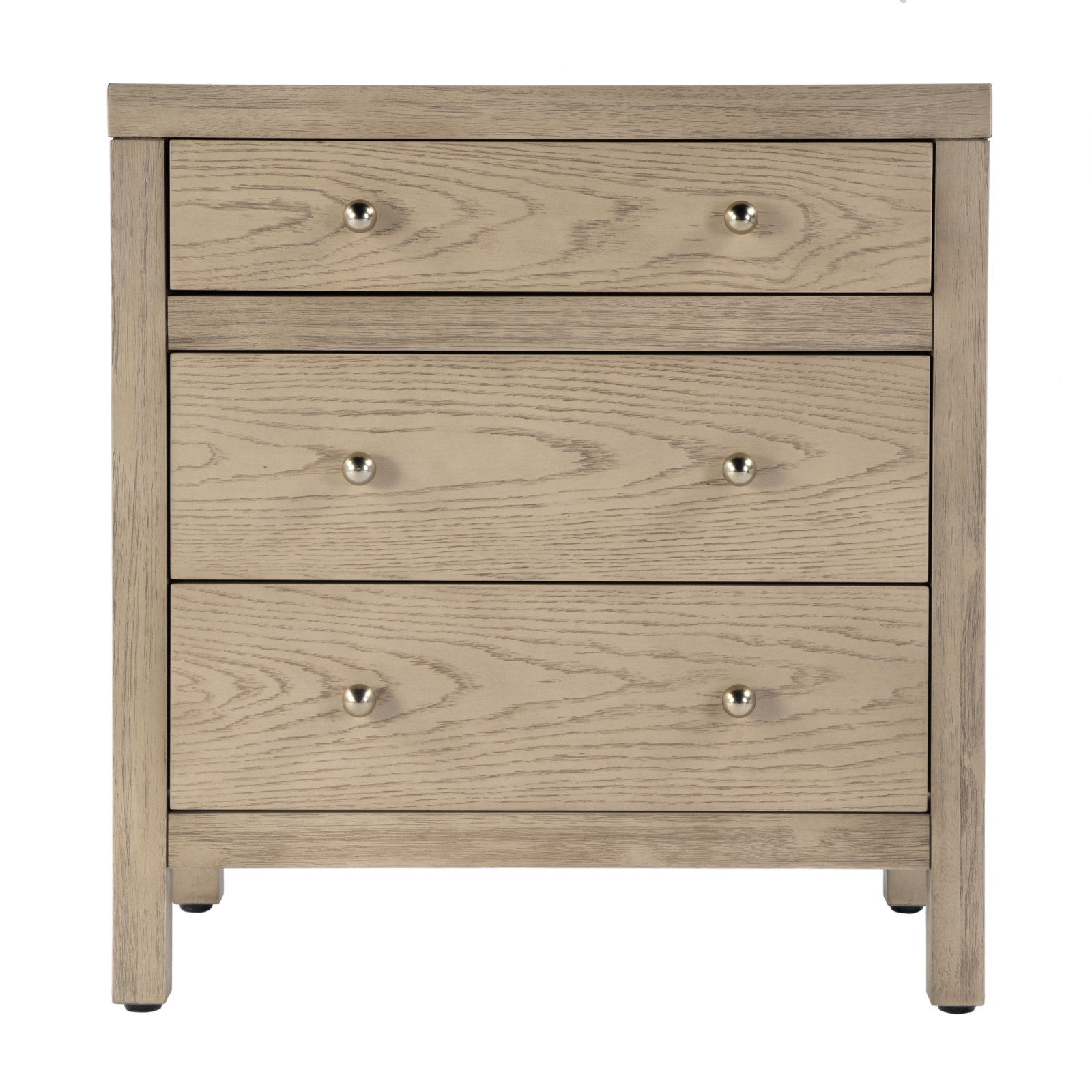 Celine 3-Drawer Acacia Dresser, Light Oak