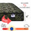 RV CAMO 9” Medium Firm Pocket Coil TT, Flippable