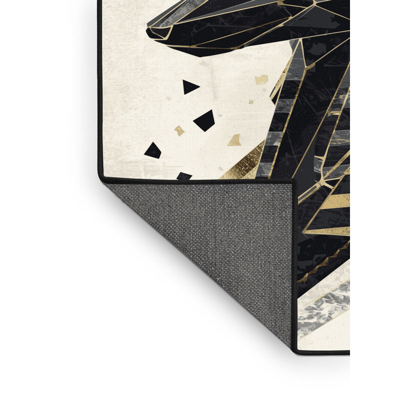 Tapis beige moelleux moelleux et moelleux Anubis, 5 x 7