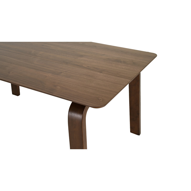 Princeton Indoor Wood Dining Set, Walnut, 5 Pieces: Table, 4 Chairs