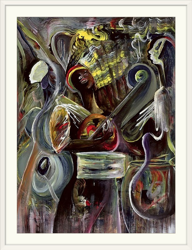 «Pearl Jam» par Ikahl Beckford, reproduction d'art, H 24 po x l 18 po x 1,25 po, Toile