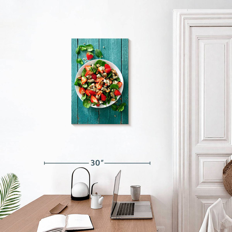 Yarlin Fresh Strawberry Salad, 24" H x 16" W