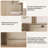 12 Drawer Wood Dresser for Bedroom, 61" Wide Storage Cabinet TV Stand for 65" TV, Chest for Living Room-2017383340
